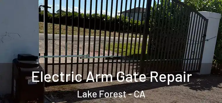 Electric Arm Gate Repair Lake Forest - CA
