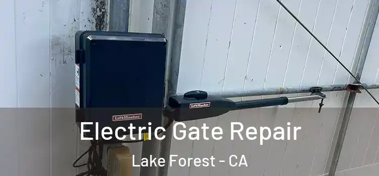  Electric Gate Repair Lake Forest - CA