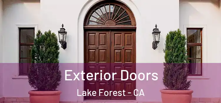 Exterior Doors Lake Forest - CA