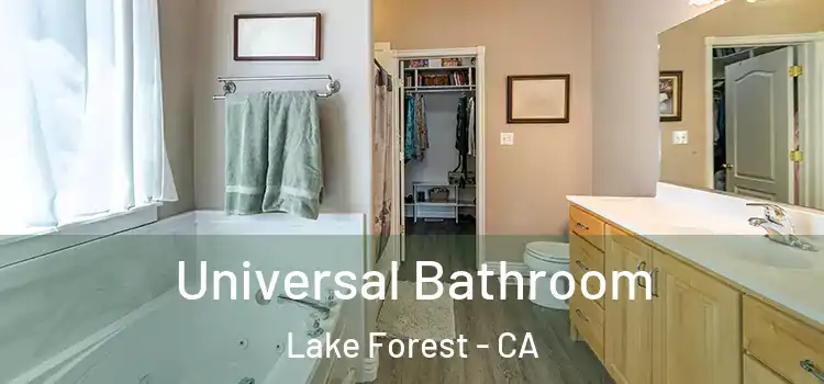 Universal Bathroom Lake Forest - CA