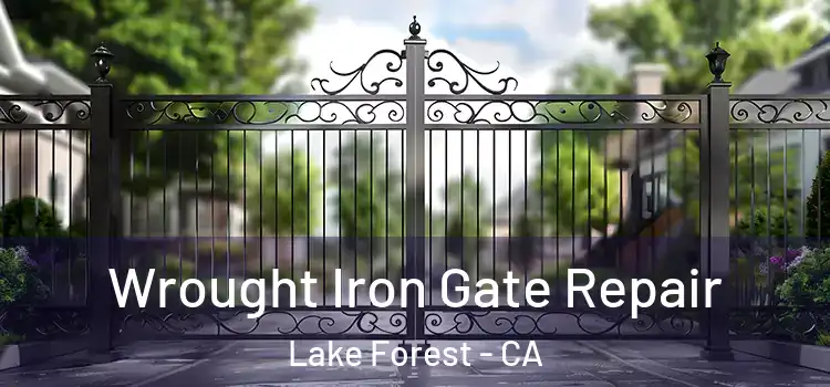 Wrought Iron Gate Repair Lake Forest - CA